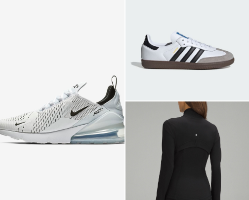 My favorite athletic looks cover photo collage