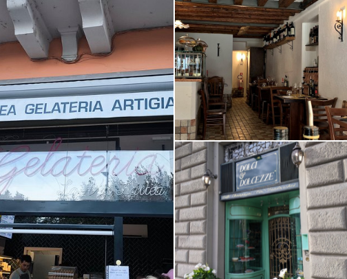 my favorite restaurants in italy🇮🇹 cover photo collage