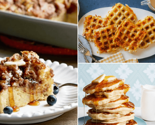 My top brunch recipes! cover photo collage