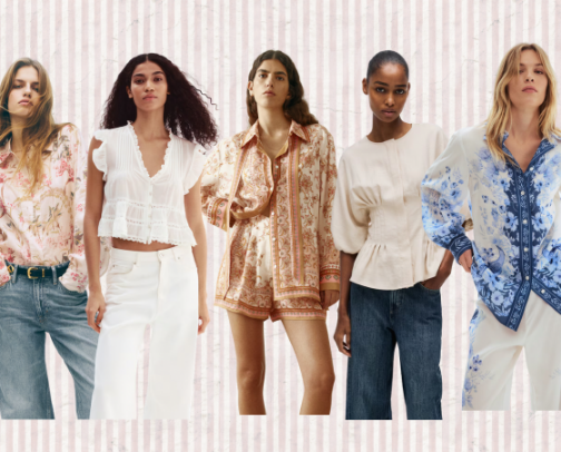 What’s In My Cart: H&M Blouses 🎀 cover photo collage