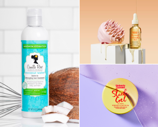 Curly Glow on a Budget 💖 cover photo collage