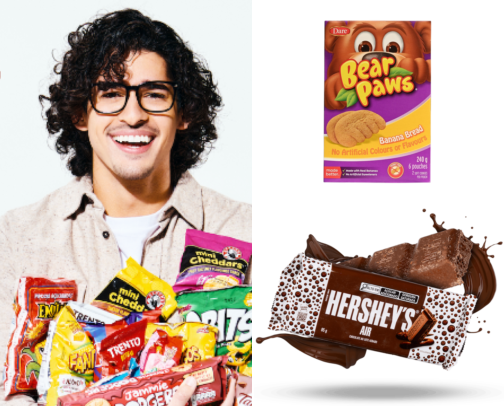 Snackcrate snacks and boxes cover photo collage