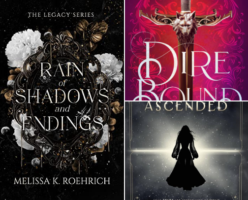 My Top 10 Romantasy Reads of 2025 (so far) cover photo collage