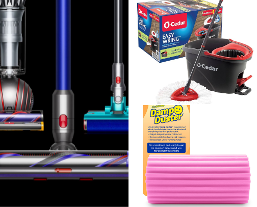 Cleaning essentials cover photo collage