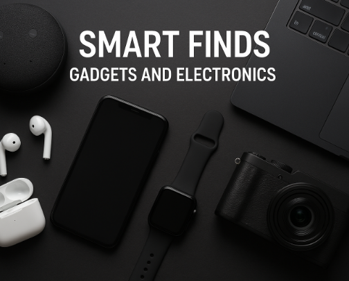 Smart Finds: Gadgets & Electronics cover photo collage