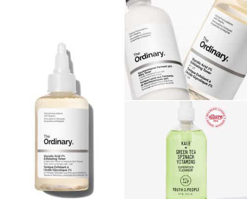 The Glow Up Zone cover photo collage