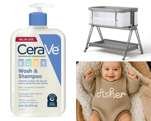 Must-Have Baby Gear & Essentials Checklist cover photo collage