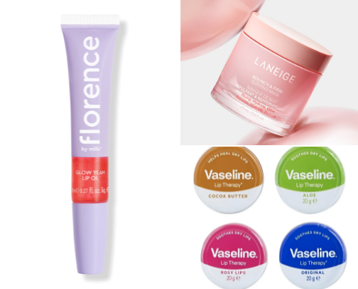 lip products🍓 cover photo collage