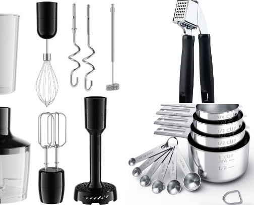 My favorite kitchen gadgets cover photo collage