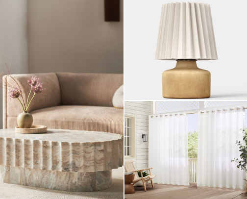 Creamy Vanilla Luxury Living Space cover photo collage