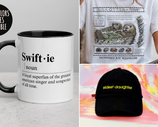 Affordable and lovely gifts/buys for Swifties cover photo collage