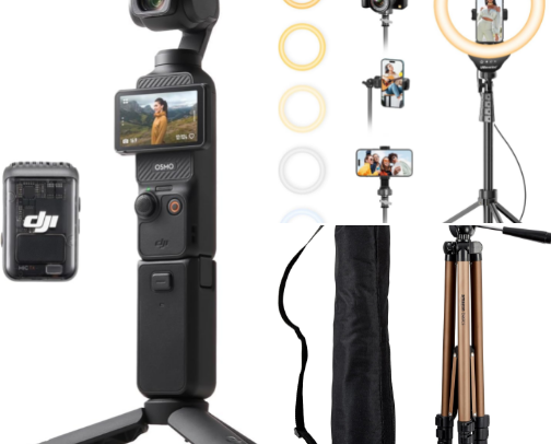 The Gear Behind Goldie's World cover photo collage