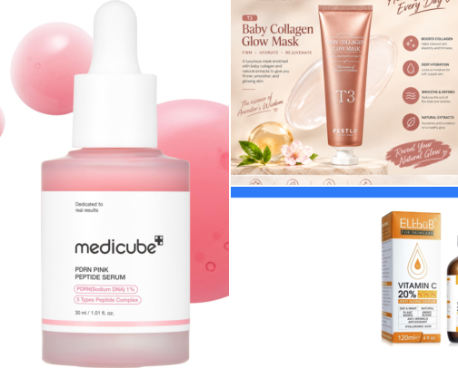 Skin Care cover photo collage