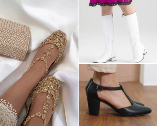 comfortable and modern shoes 👟👡👢👠🥾🩴💯 cover photo collage
