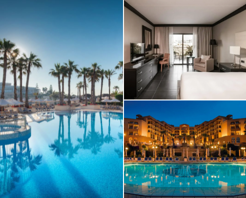 Where to Stay in Malta: Seaside Resorts & Hidden Gems 🌴 cover photo collage
