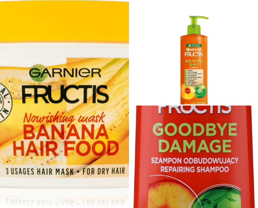 Hair products for damaged hair cover photo collage