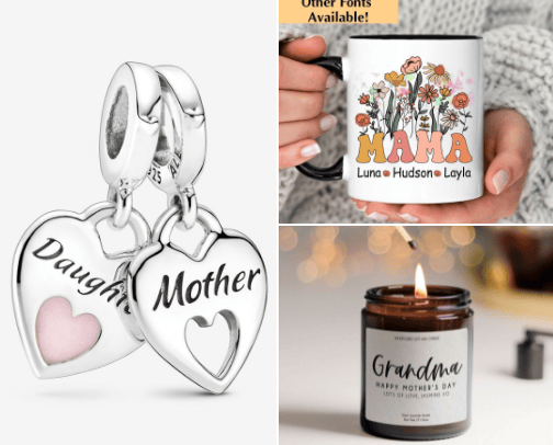 Mother's Day Gift Ideas 👩‍👧‍👦🌸 cover photo collage