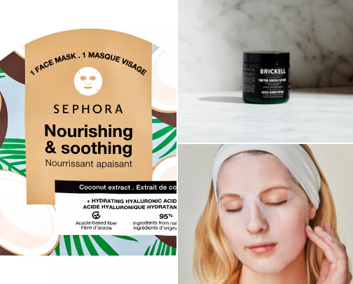 Best-Selling Face Masks for Radiant and Healthy Skin ✨🌿💆‍♀️ cover photo collage