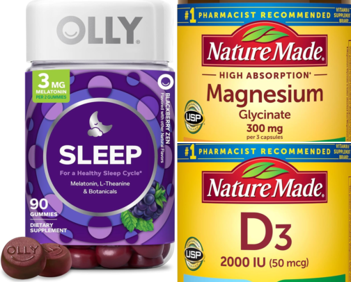 Sleep Like You Mean It: Recovery Starts at Night cover photo collage