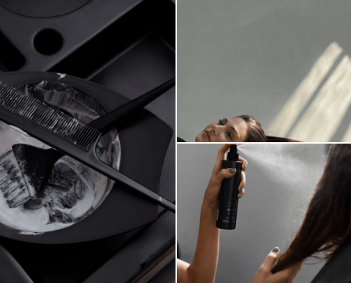 Luxuriant Waves: Hair Products cover photo collage