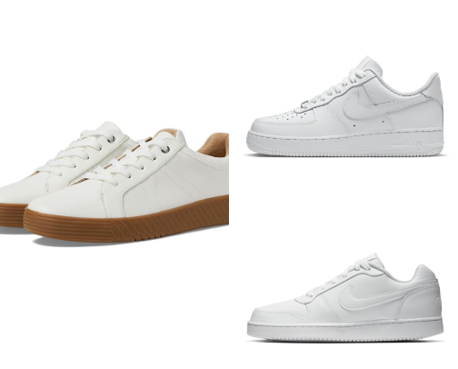 From Subtle to Striking: White Kicks That Play with Color cover photo collage