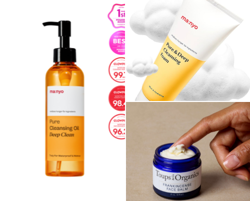 Skincare Essentials cover photo collage