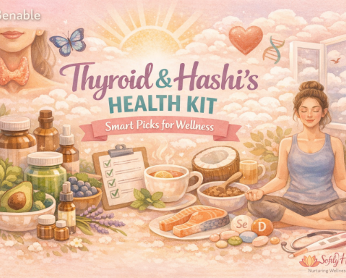Thyroid & Hashi’s Health Kit: Smart Picks for Wellness cover photo collage