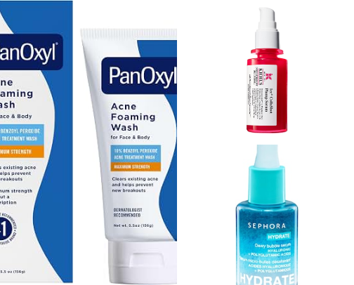 Best Skincare For Dry, Acne Prone Skin cover photo collage