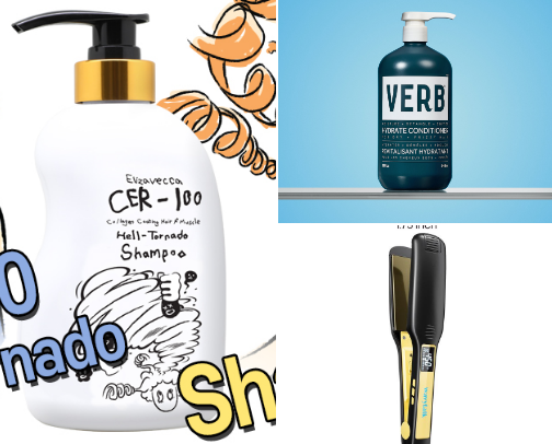 My Sleek Straight Hair Routine( +Bonus Essentials) cover photo collage
