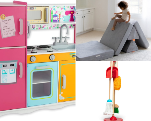 Toddler Birthday and Christmas Gift Ideas cover photo collage