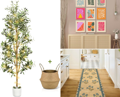 Aesthetic Home Decor Under $50 cover photo collage