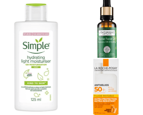 Skin Care cover photo collage