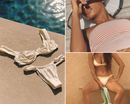 BIKINI HAUL cover photo collage