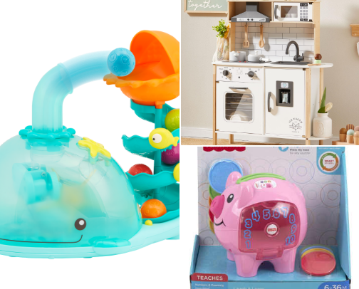 Toys Our Daughter actually used 1-2yrs cover photo collage