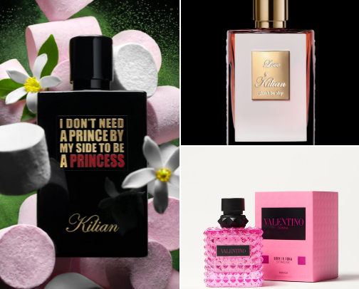 Perfume recommendations cover photo collage