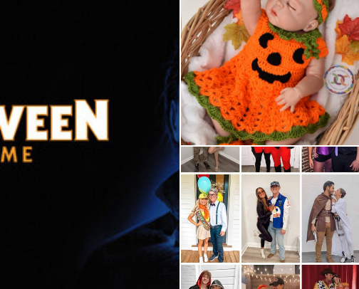 Halloween cover photo collage