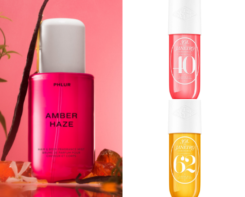 my favourite delicious fragrances! cover photo collage