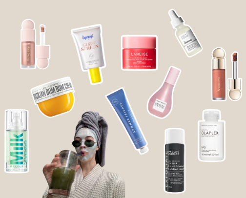 Beauty favourites worth the hype 🤍 (sephora + amazon) cover photo collage