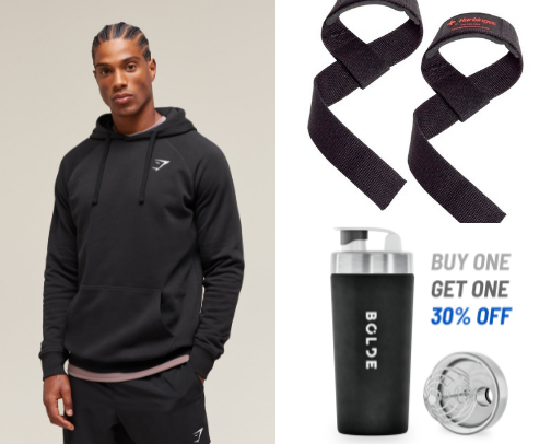 gym essentials for the average gym rat! cover photo collage