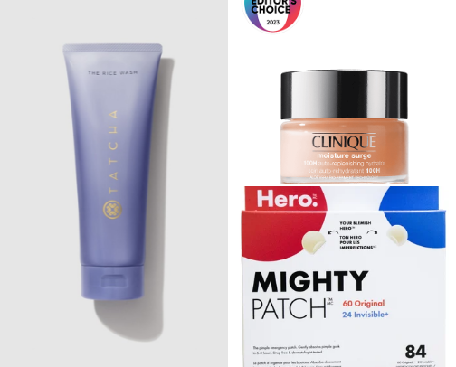 clear skin this way cover photo collage