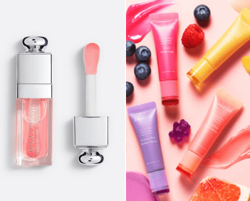 Lipgloss cover photo collage