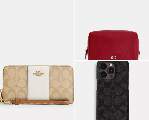 Coach beautiful products cover photo collage