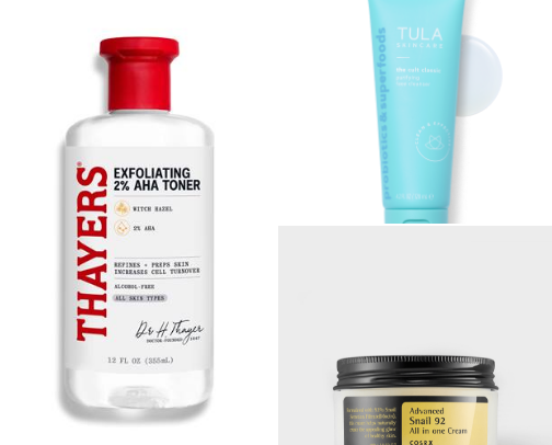 Postpartum Skincare Must Haves cover photo collage