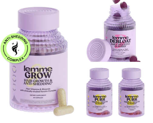 Top Rated Vitamin Gummies- bloating, skincare, hair, etc cover photo collage