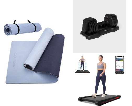 Home Gym = Happy Me 🏠💪 cover photo collage