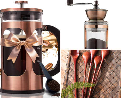 My morning coffee ritual! cover photo collage