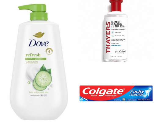 Bath + Beauty Essentials cover photo collage