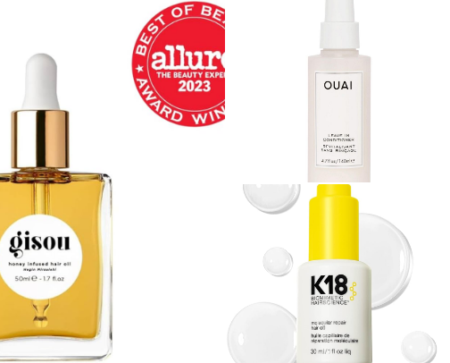Products that saved my hair cover photo collage