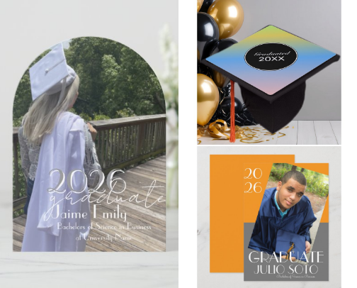 2026 Graduate Party Must Haves cover photo collage