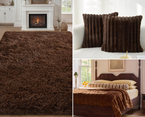 Chocolate Brown Decor: Cozy & Stylish Ideas for Every Room cover photo collage